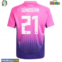 Deutschland Ilkay Gundogan #21 Auswärtstrikot EM 2024 Kurzarm